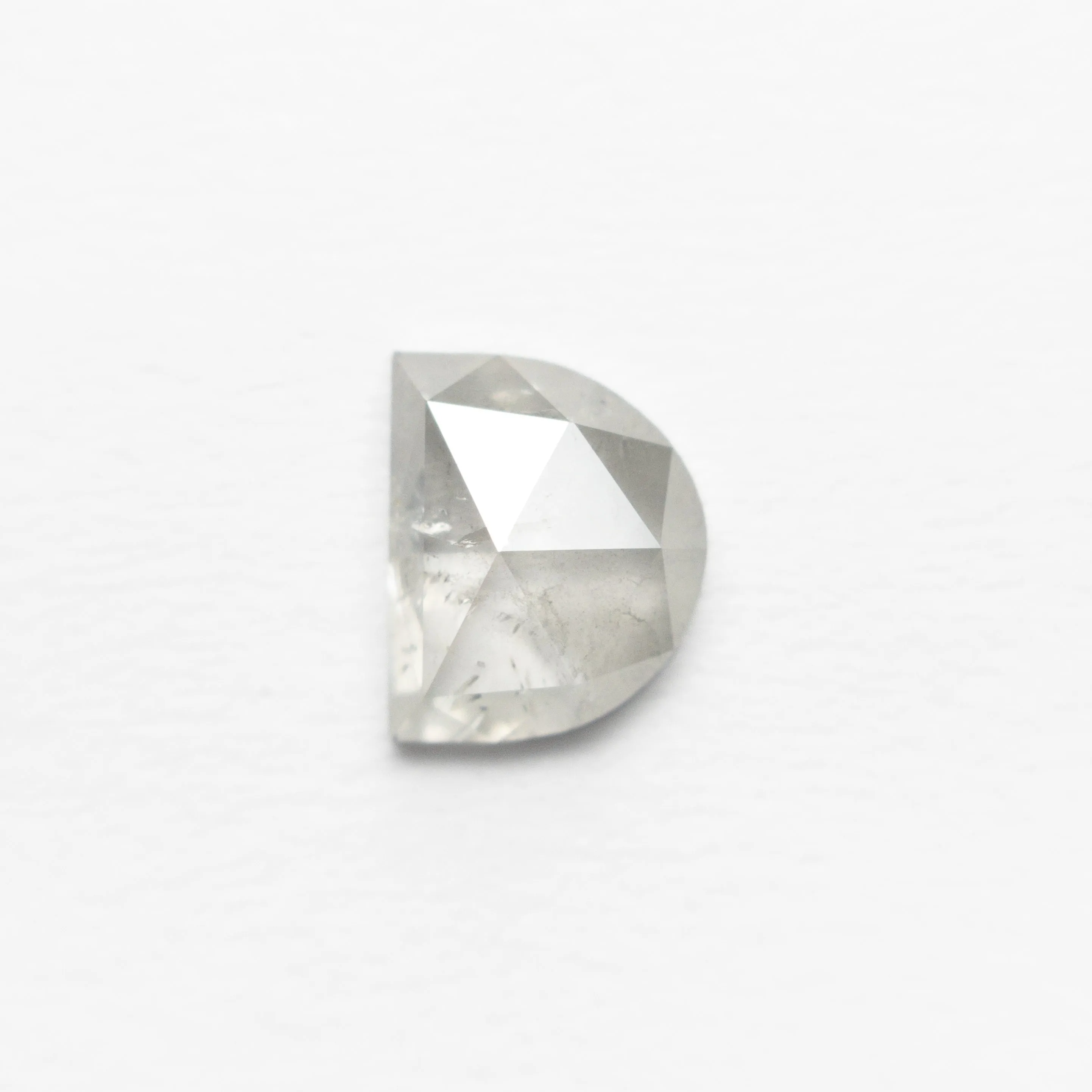 0.77ct 6.53x5.30x2.36mm Half Moon Rosecut 19617-33