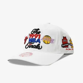 1991 NBA Finals Deadstock Snapback - White