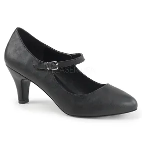 3 Inch Heel DIVINE-440 Black Pu