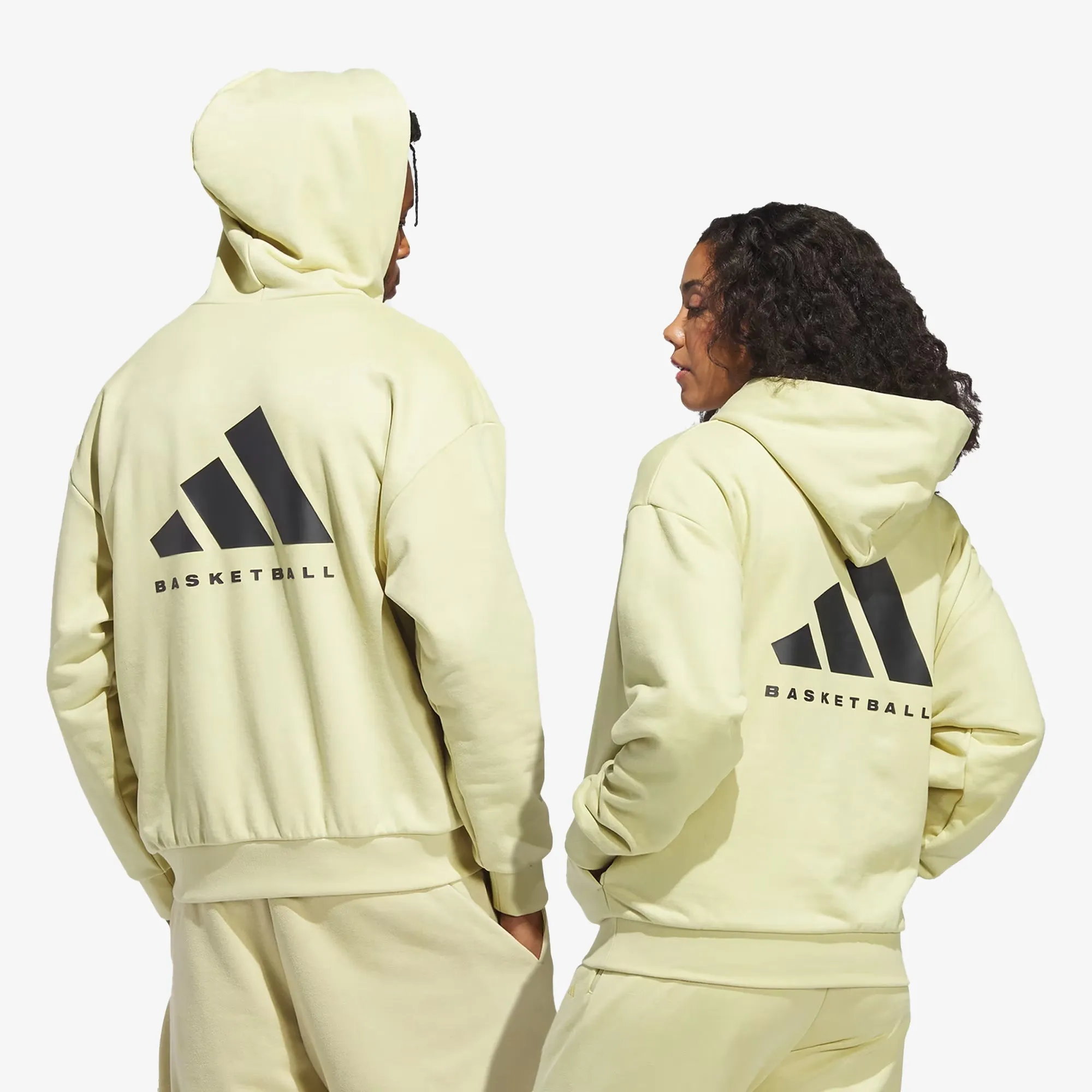 Adidas Originals | BASKETBALL SUEDE HOODIE  { HALO GOLD