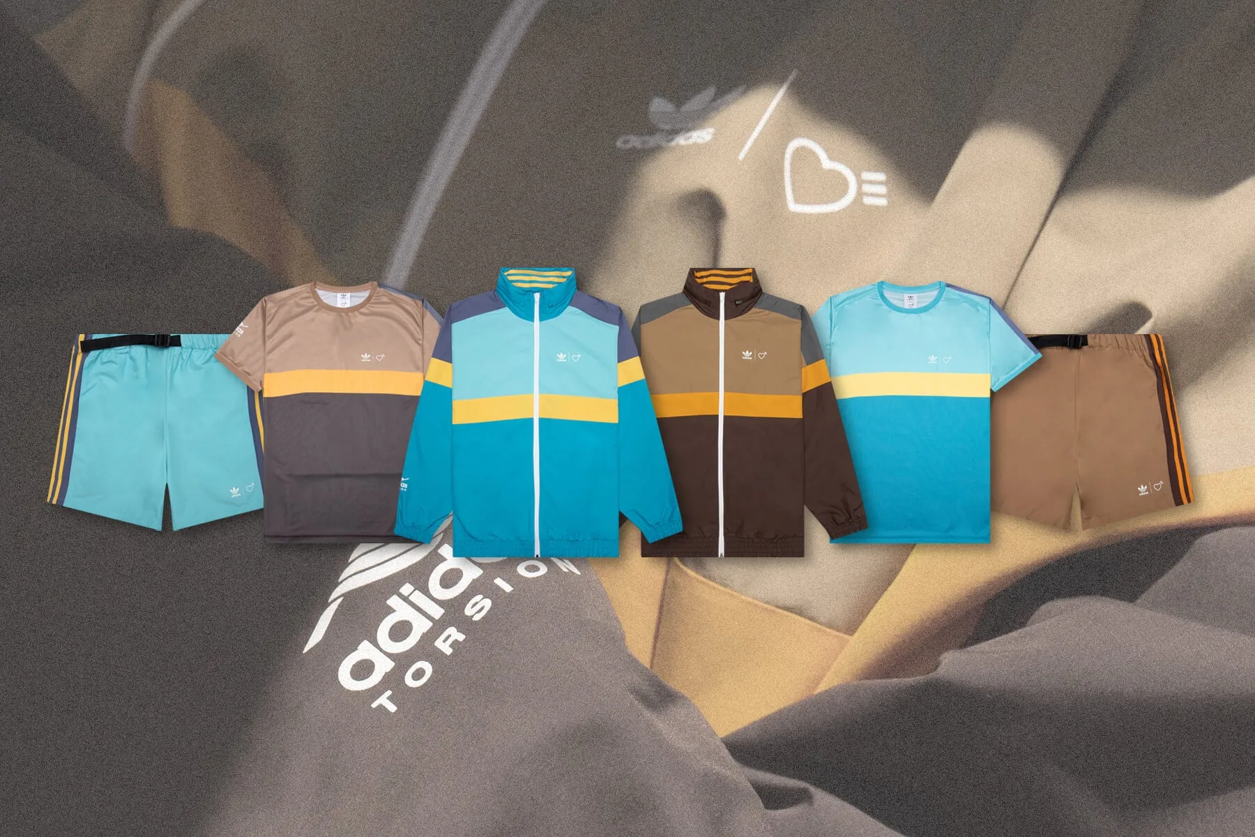 Adidas Originals x Windbreaker - Light Aqua