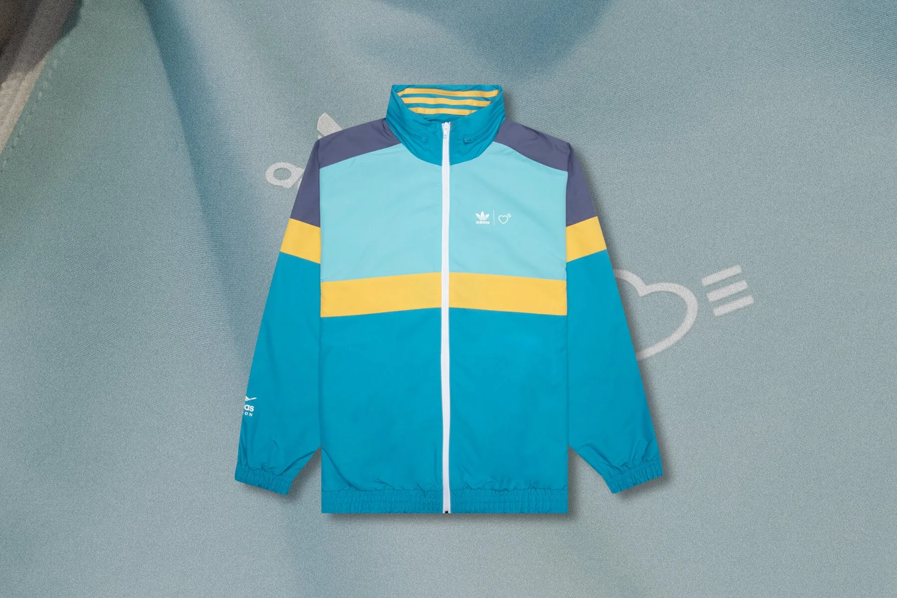 Adidas Originals x Windbreaker - Light Aqua