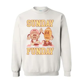 Alpha Delta Gamma Sunday Funday Crewneck Sweatshirt