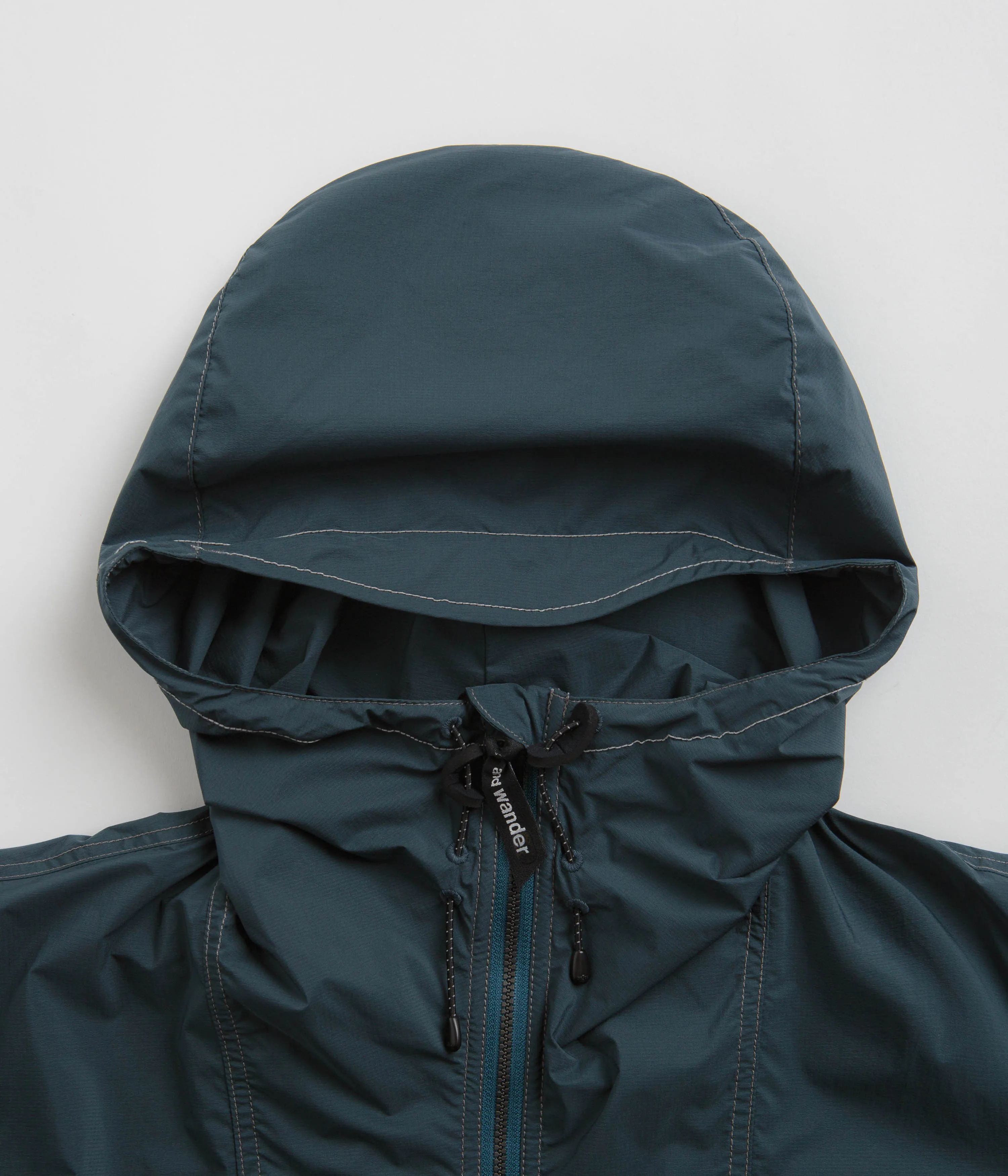 and wander Pertex Wind Jacket - Dark Blue