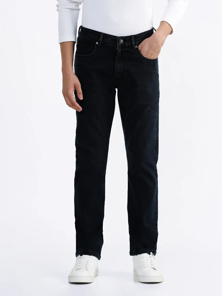 Ascot Black Relaxed - Fit Mid - Rise Jeans