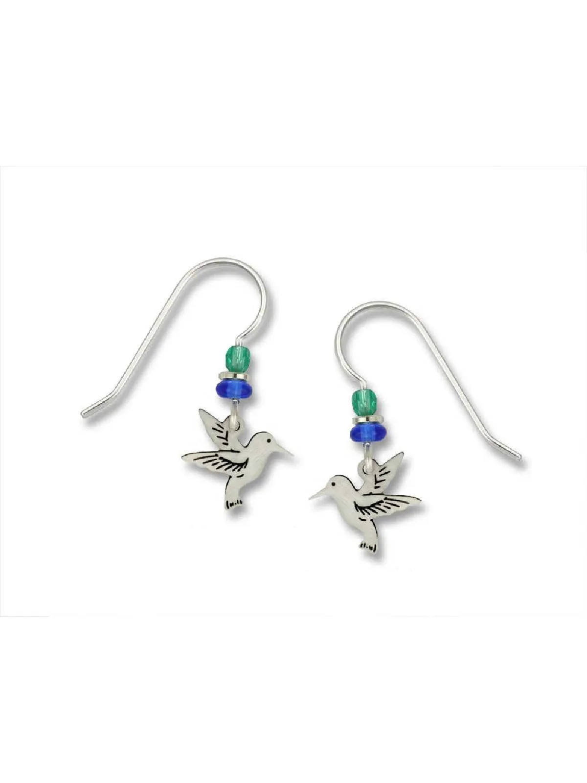 Beaded Hummingbird Dangles by Sienna Sky