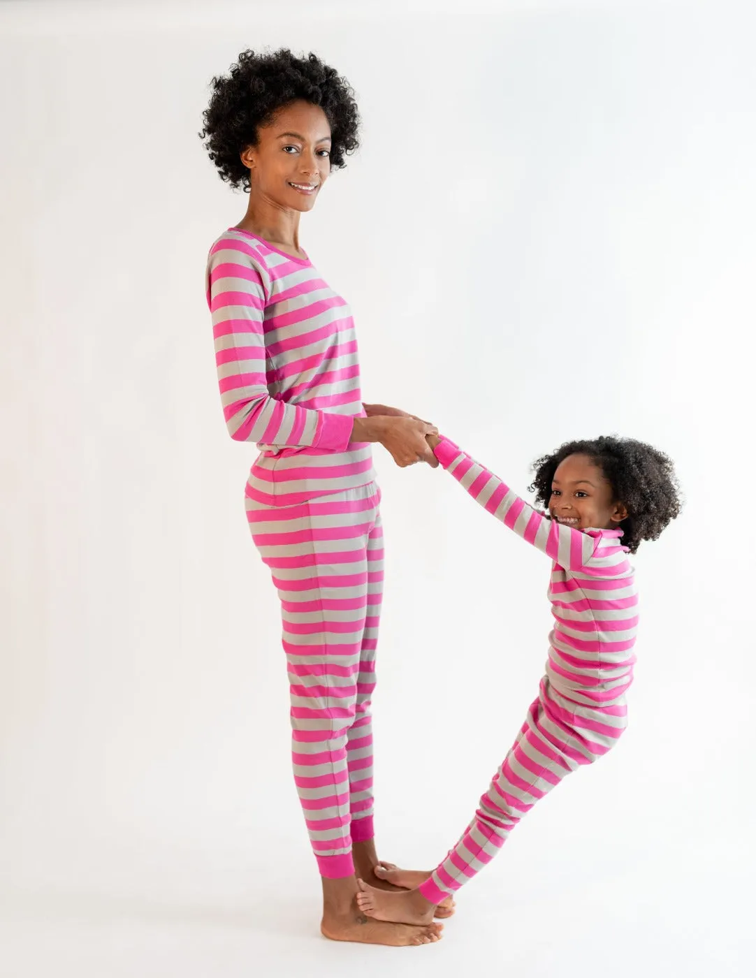 Berry & Chime Stripes Matching Family Pajama Set