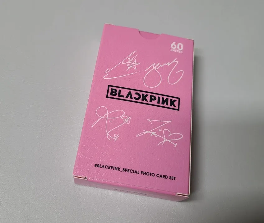 Black Pink Special Photo Card Set 60ea Kpop Idols Goods Collection Instagram Card