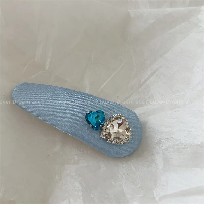 Blue Silk Clip