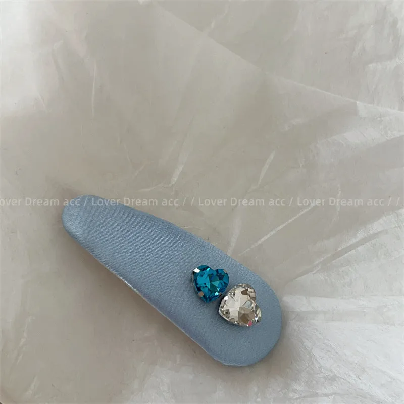 Blue Silk Clip