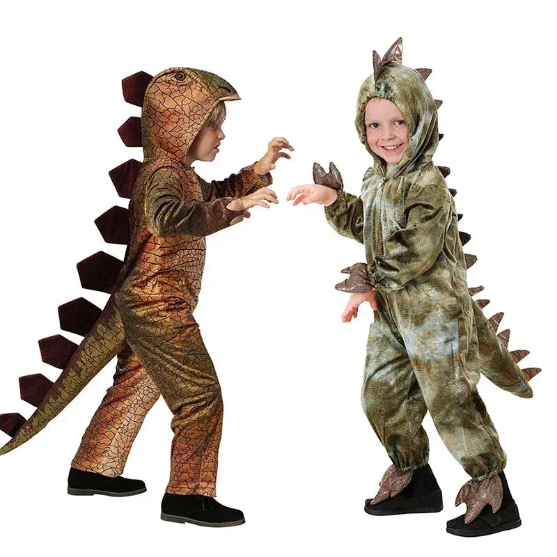 Boys T-Rex Dinosaur 3D Costume Jumpsuits