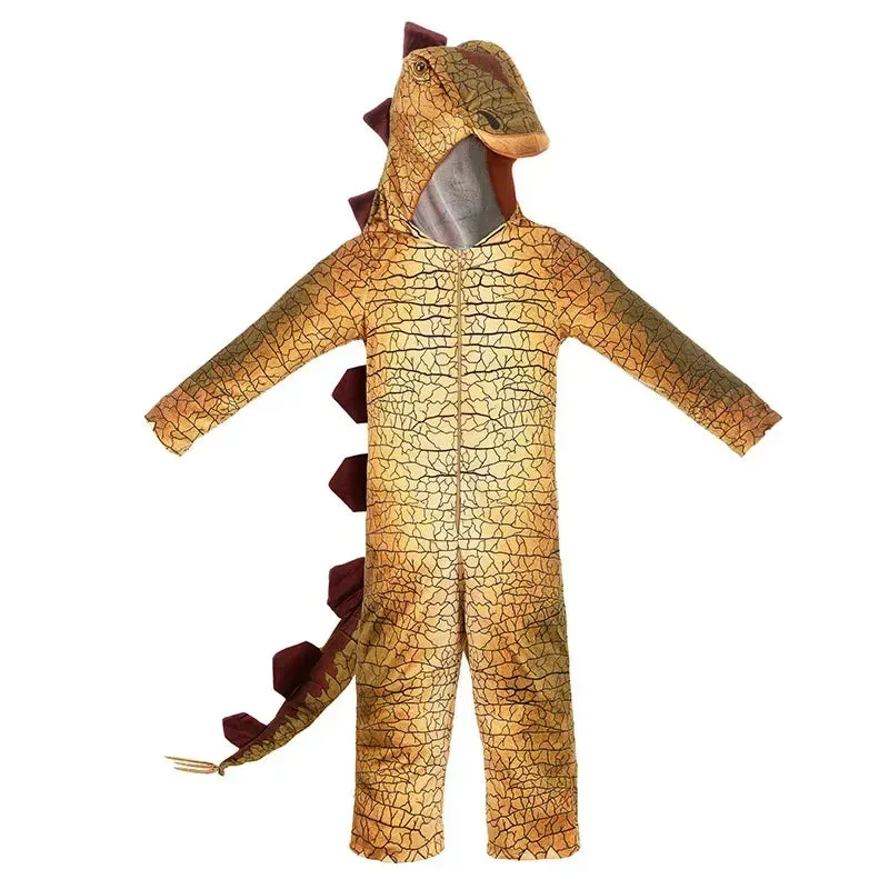 Boys T-Rex Dinosaur 3D Costume Jumpsuits