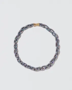 Braided Seed Pearl Choker