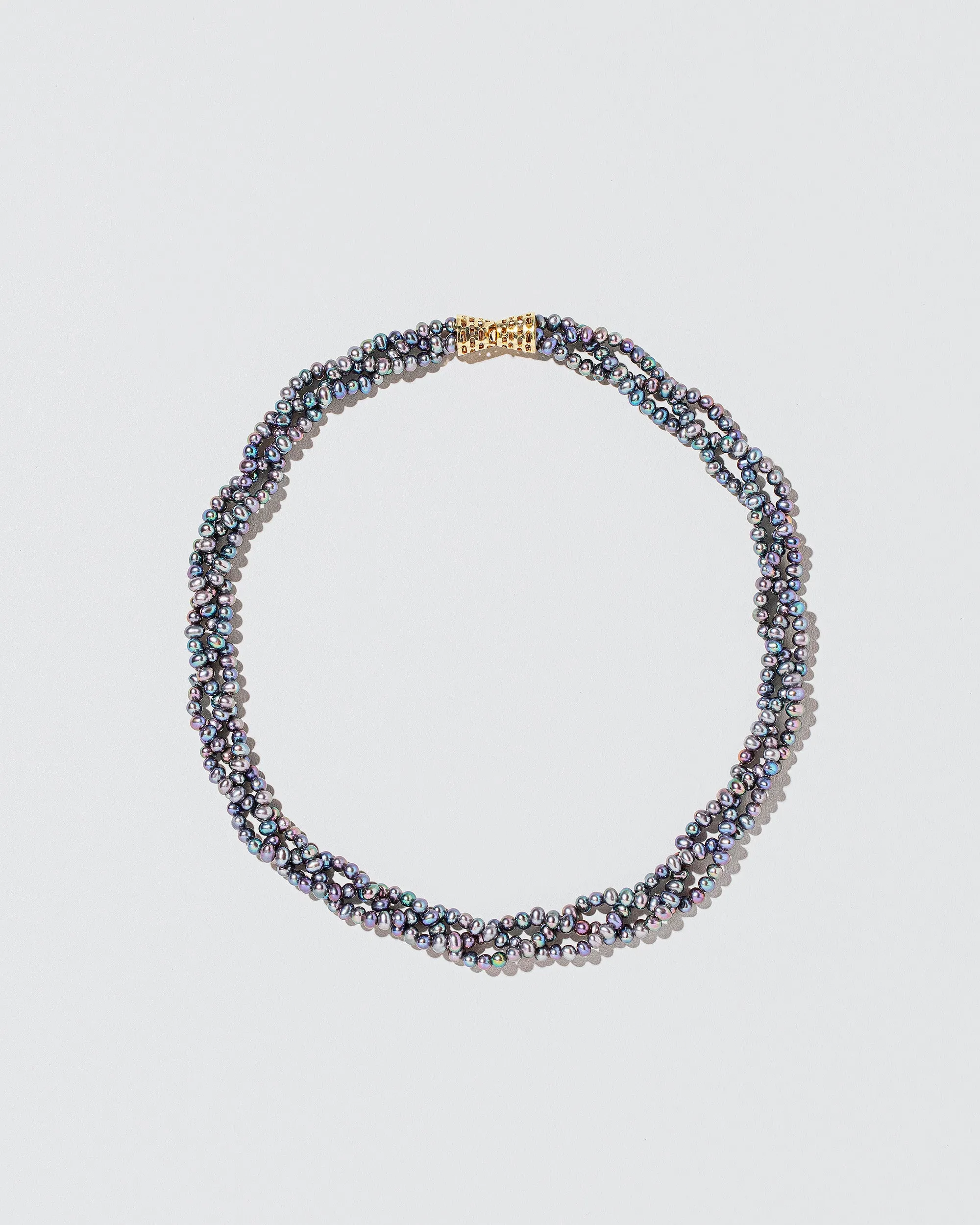 Braided Seed Pearl Choker