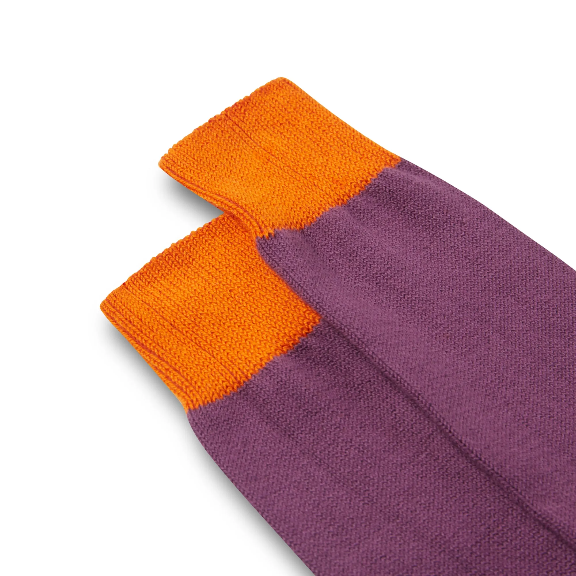 Burrows & Hare Fourway Socks - Purple