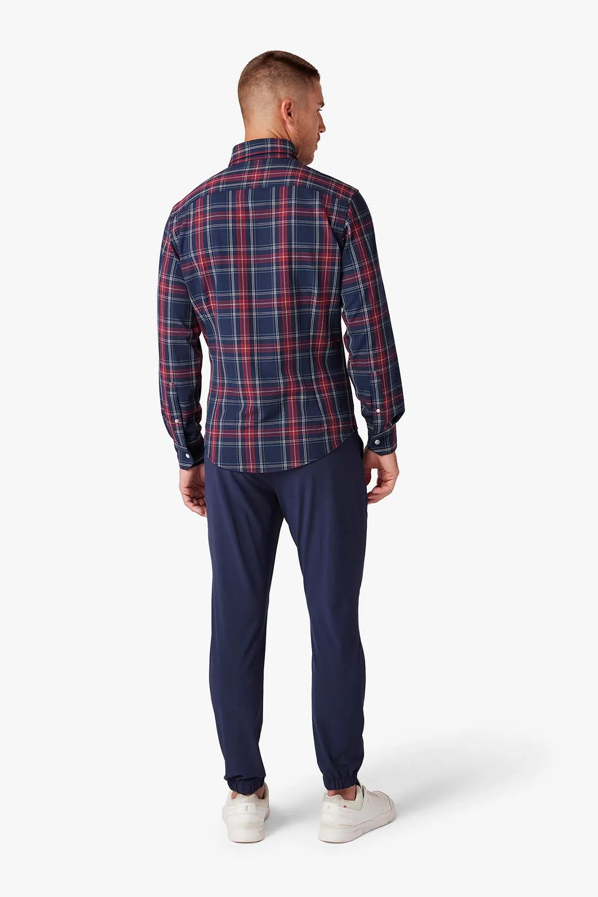 CITY FLANNEL Navy Tartan