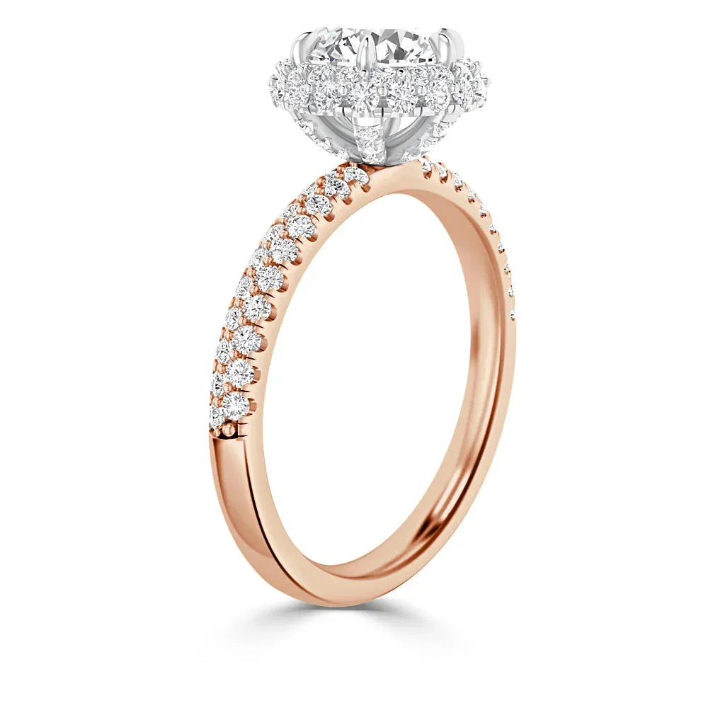 Claudia - 18ct Rose Gold - Round