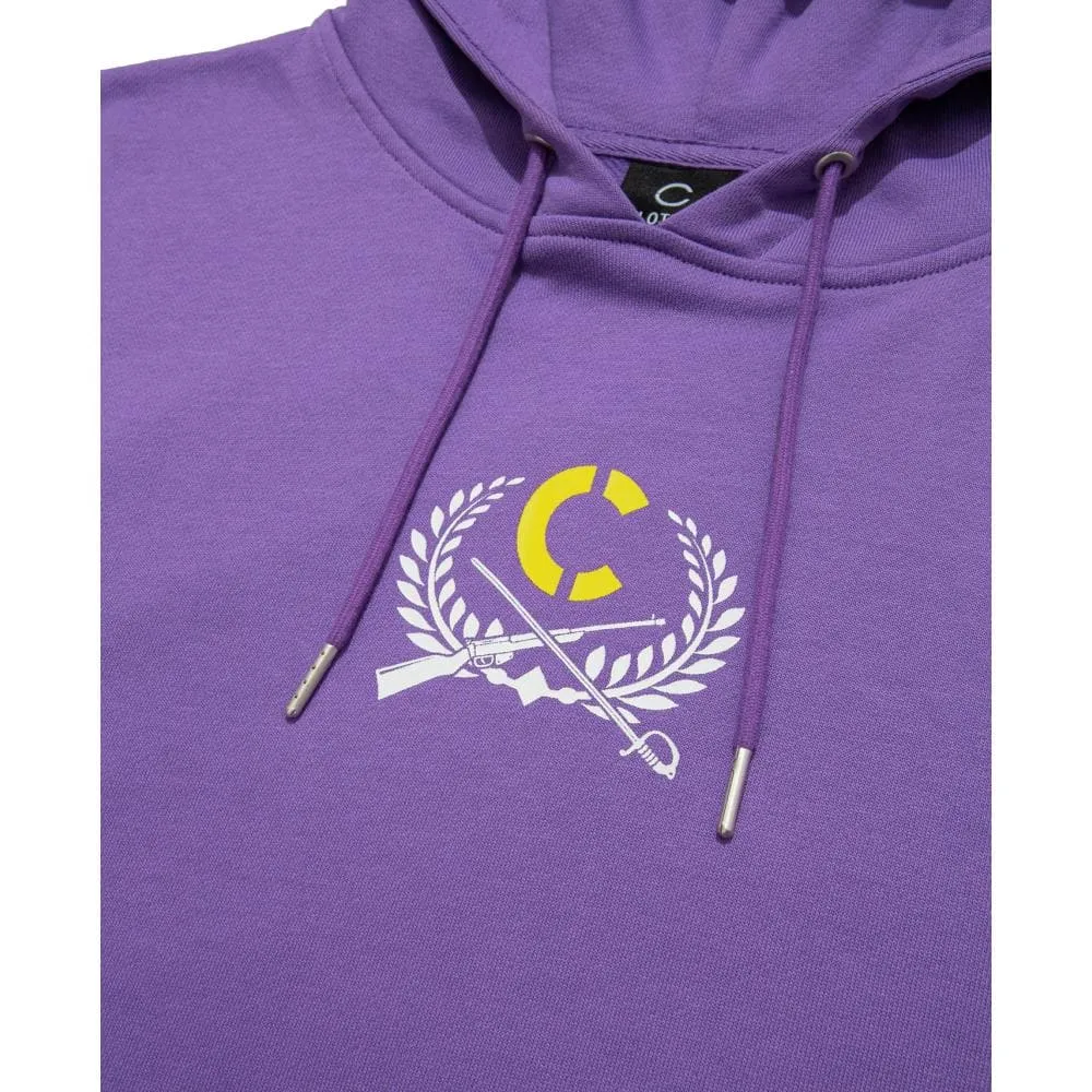 CLOT TEE C.S.ARMY HOODIE-PURPLE