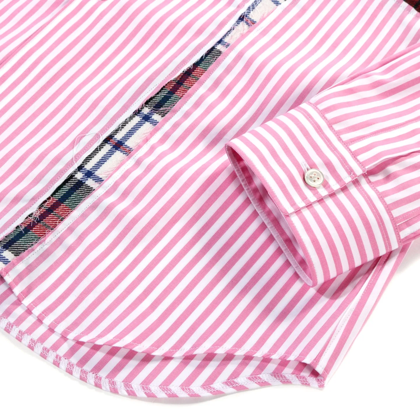 COMME DES GARCONS SHIRT B015 SHIRT PINK / CHECK