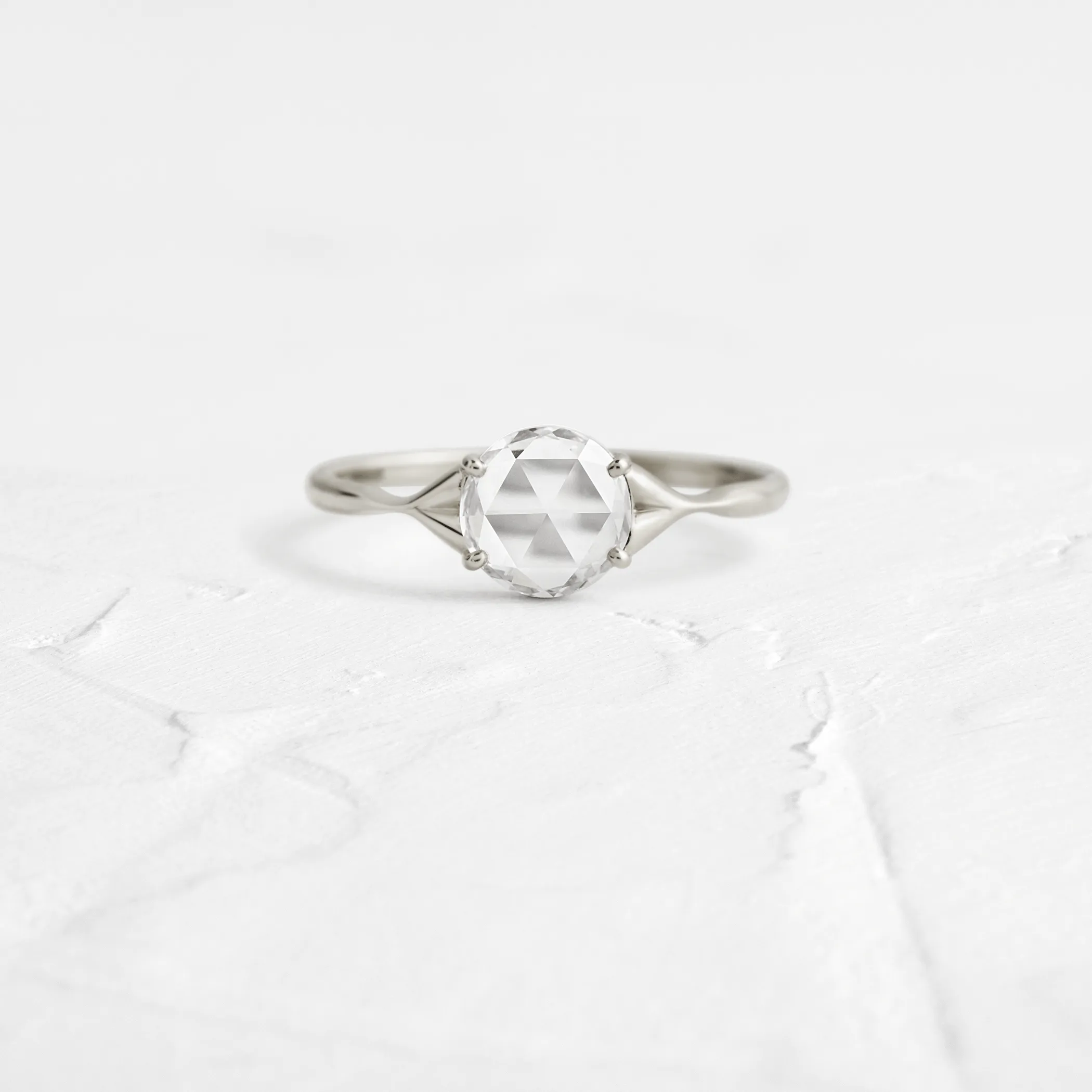 Corset Ring, Rose Cut