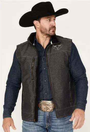 Cowboy Hardware Men's Heather Black Jacket