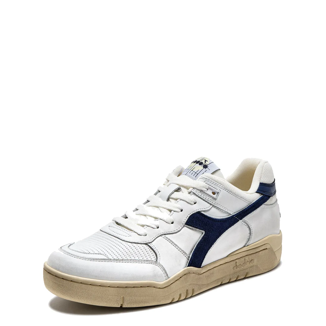 Diadora B.560 Used Trainer White / Blue Corsair