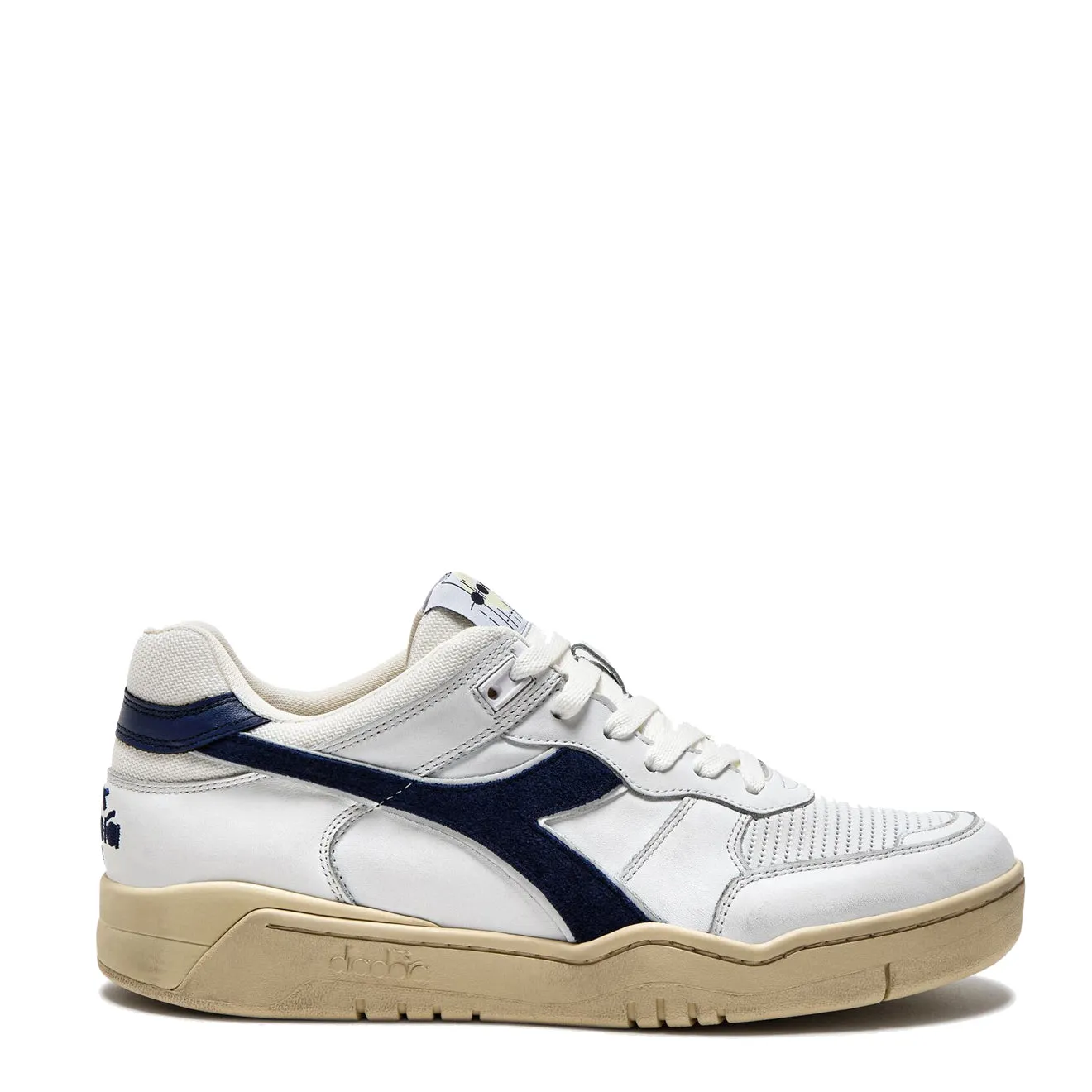 Diadora B.560 Used Trainer White / Blue Corsair