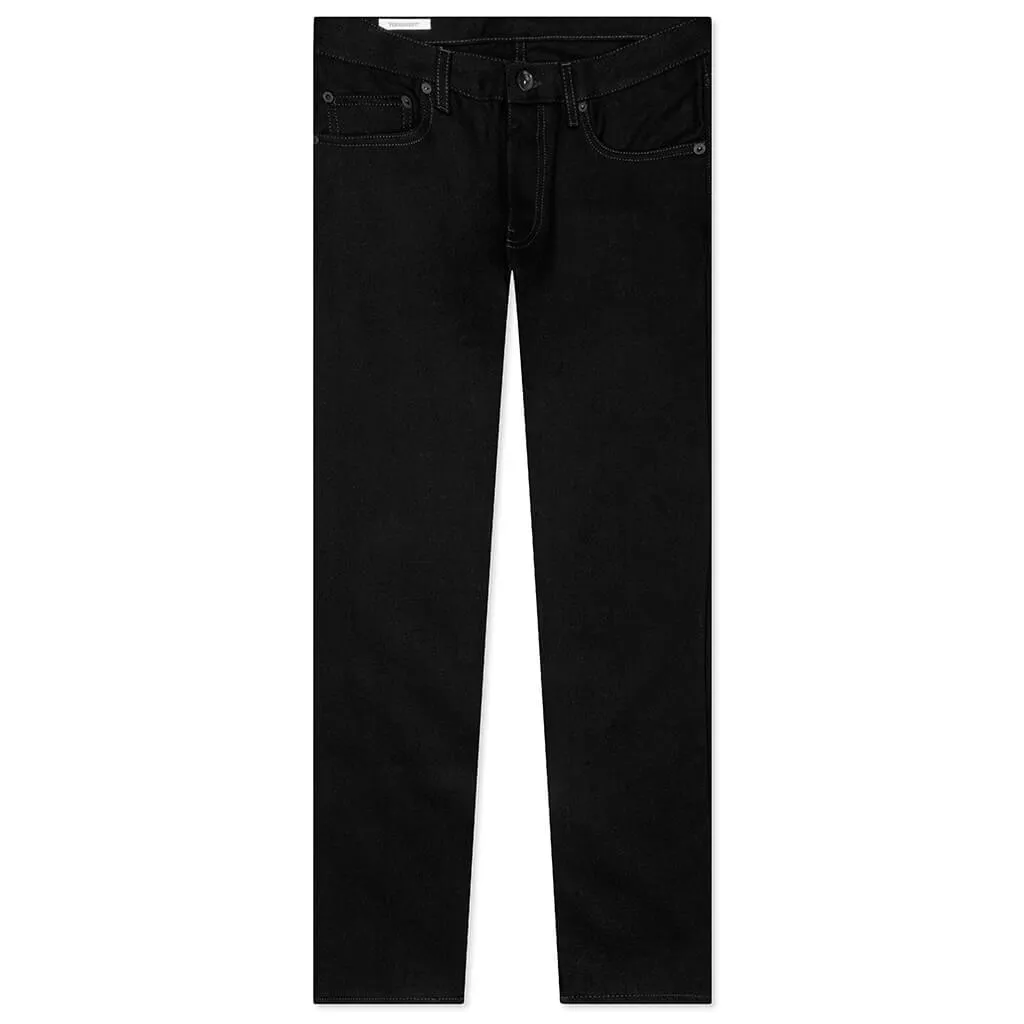 Diag Tab Slim Jeans - Black/White