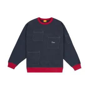 Dime Mens French Terry Pocket Crewneck