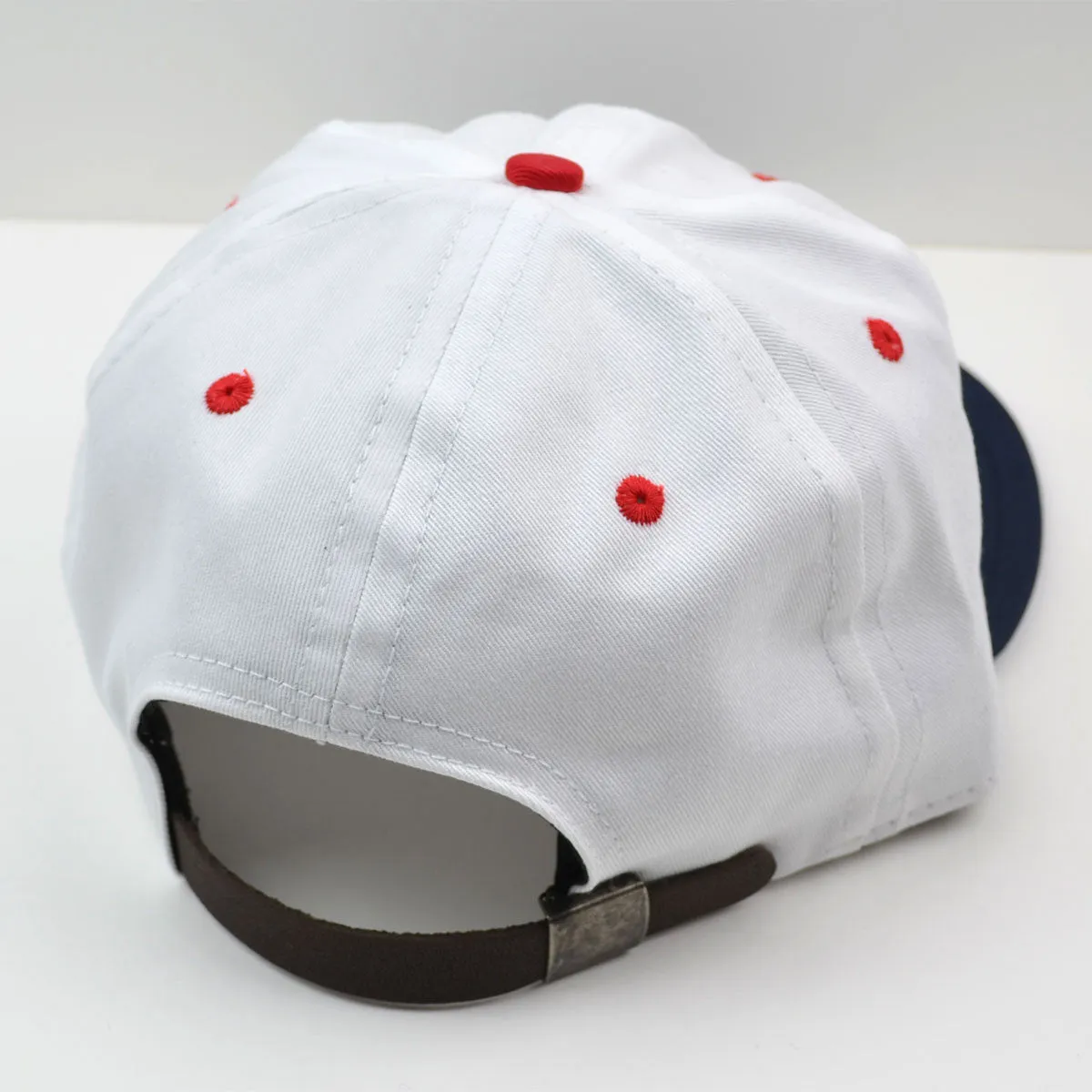 Ebbets - Los Barbudos 1959 Cap (Adjustable Cotton) - White