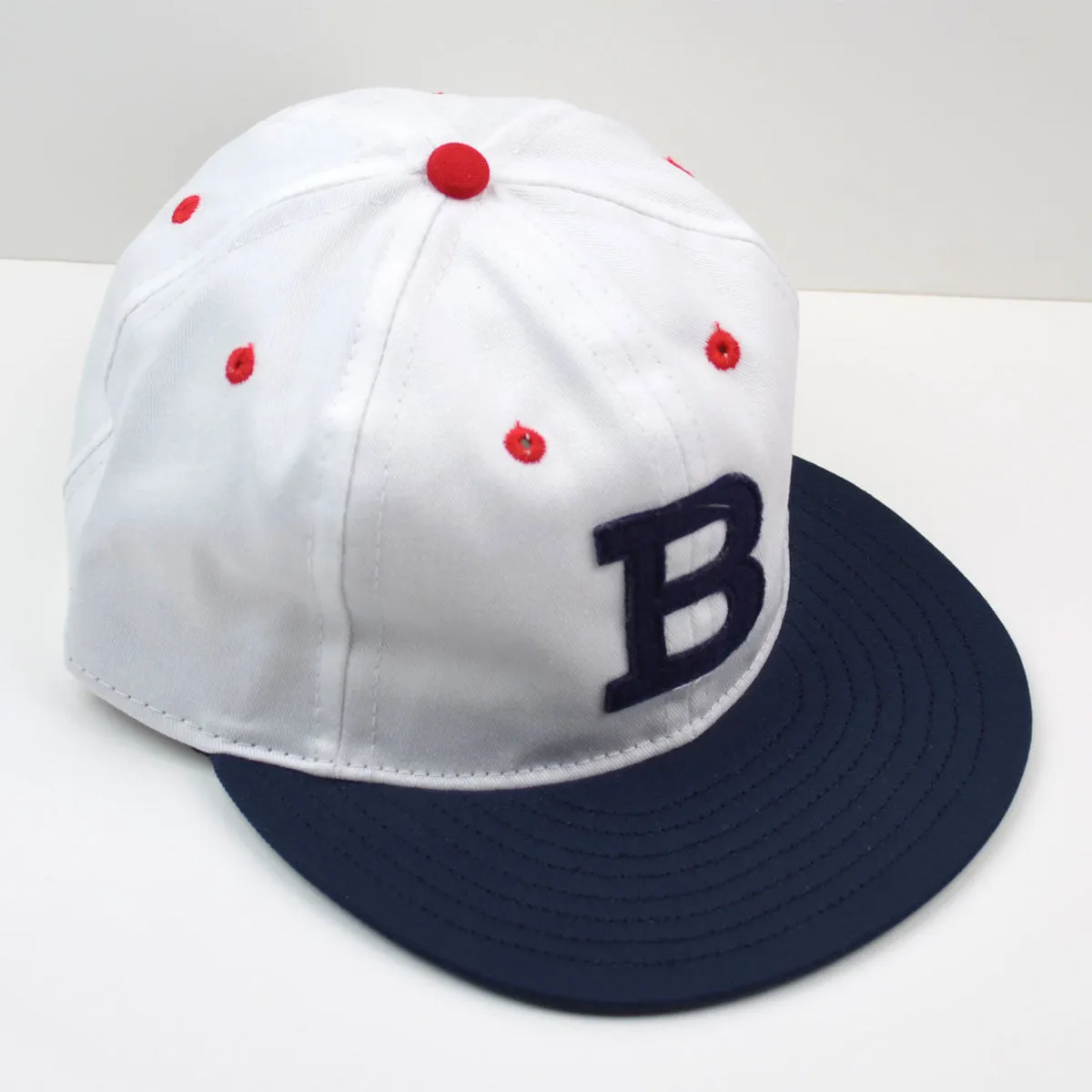 Ebbets - Los Barbudos 1959 Cap (Adjustable Cotton) - White