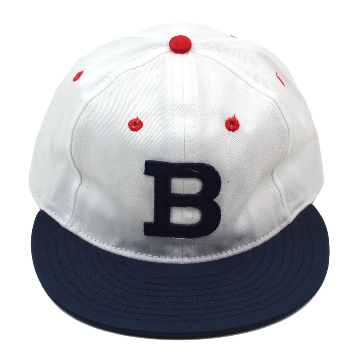 Ebbets - Los Barbudos 1959 Cap (Adjustable Cotton) - White