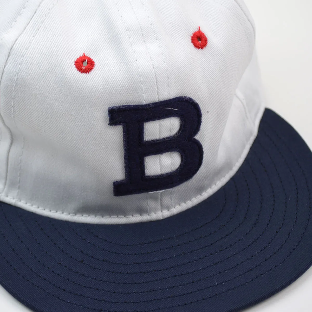 Ebbets - Los Barbudos 1959 Cap (Adjustable Cotton) - White