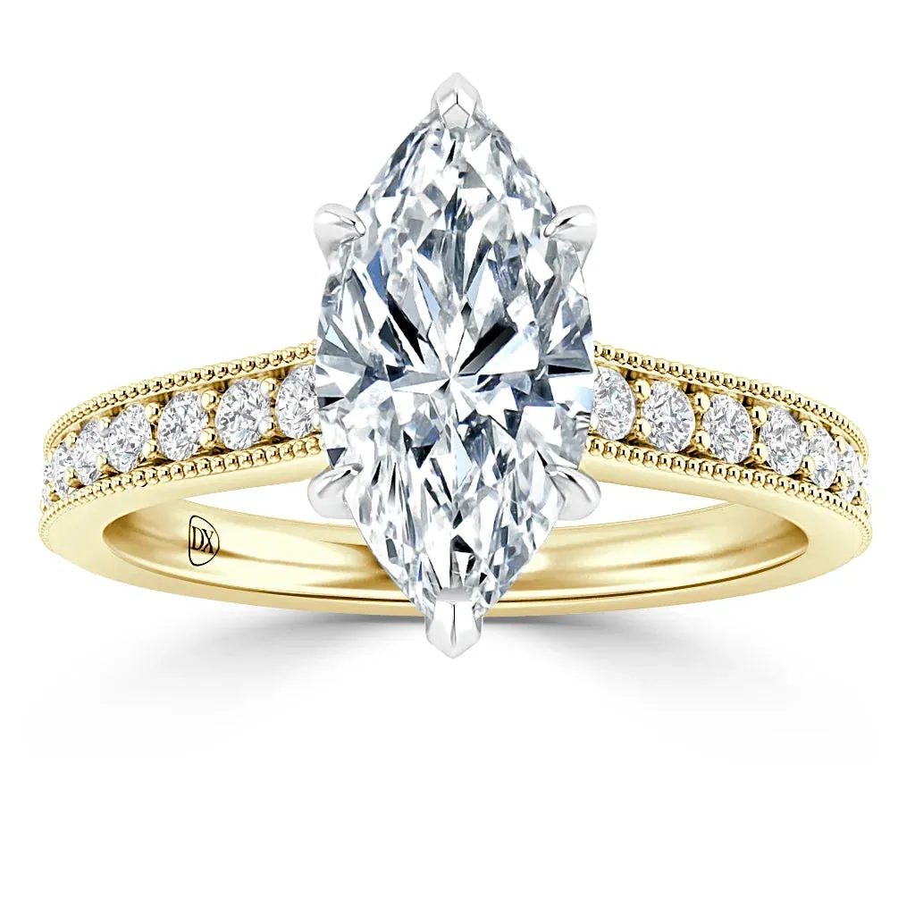 Emma - 18ct Yellow Gold - Marquise