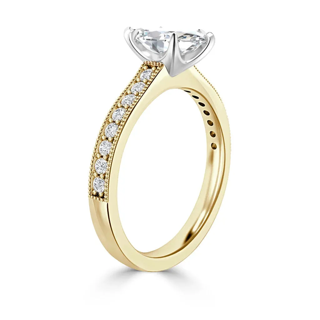 Emma - 18ct Yellow Gold - Marquise