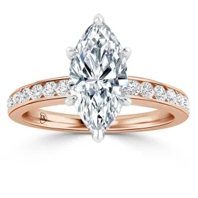 Eva - 18ct Rose Gold - Marquise