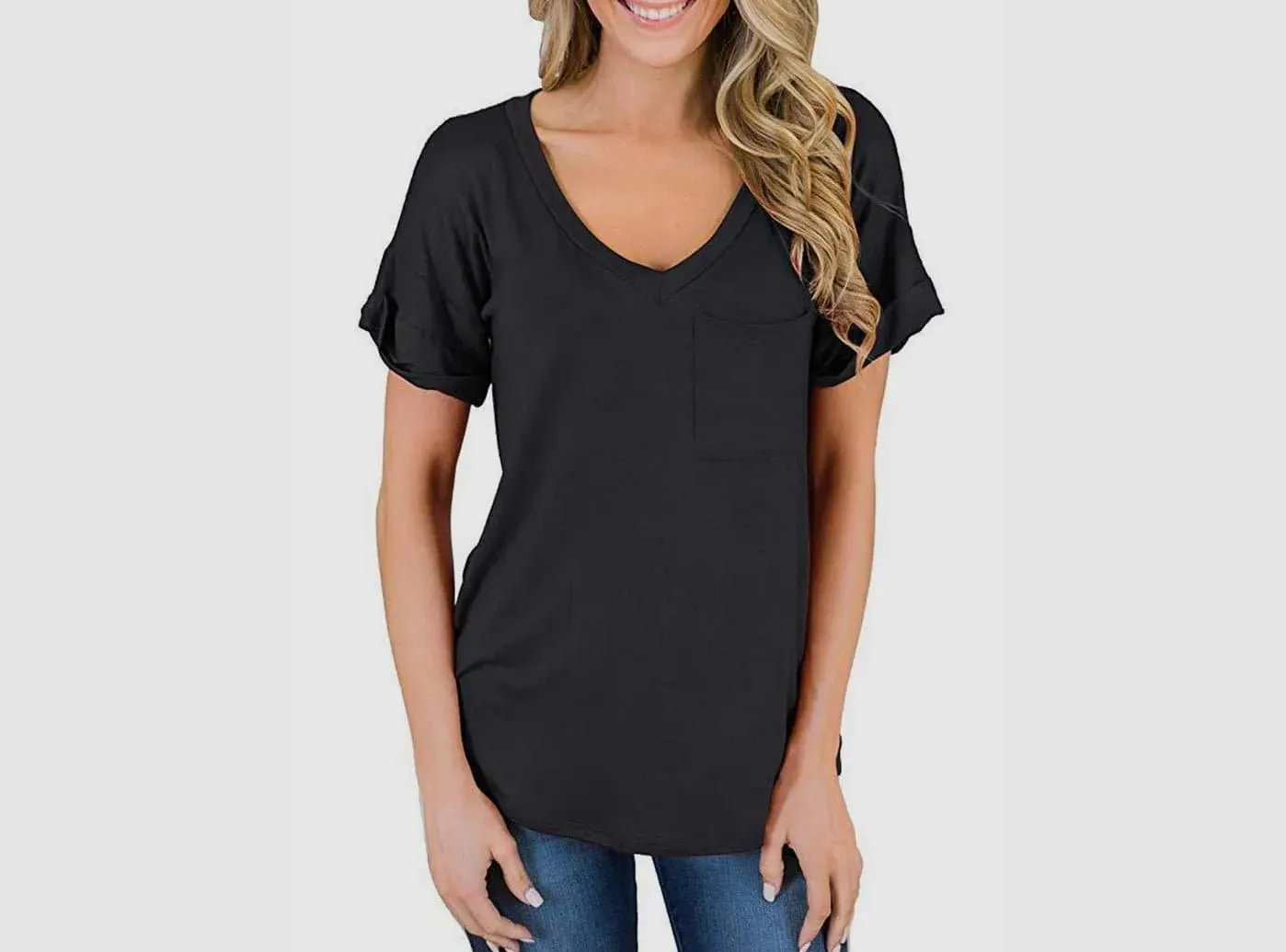 FitVille Women's SoftSway V Tee V3