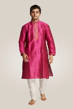 Glossed Regular Fit Kurta