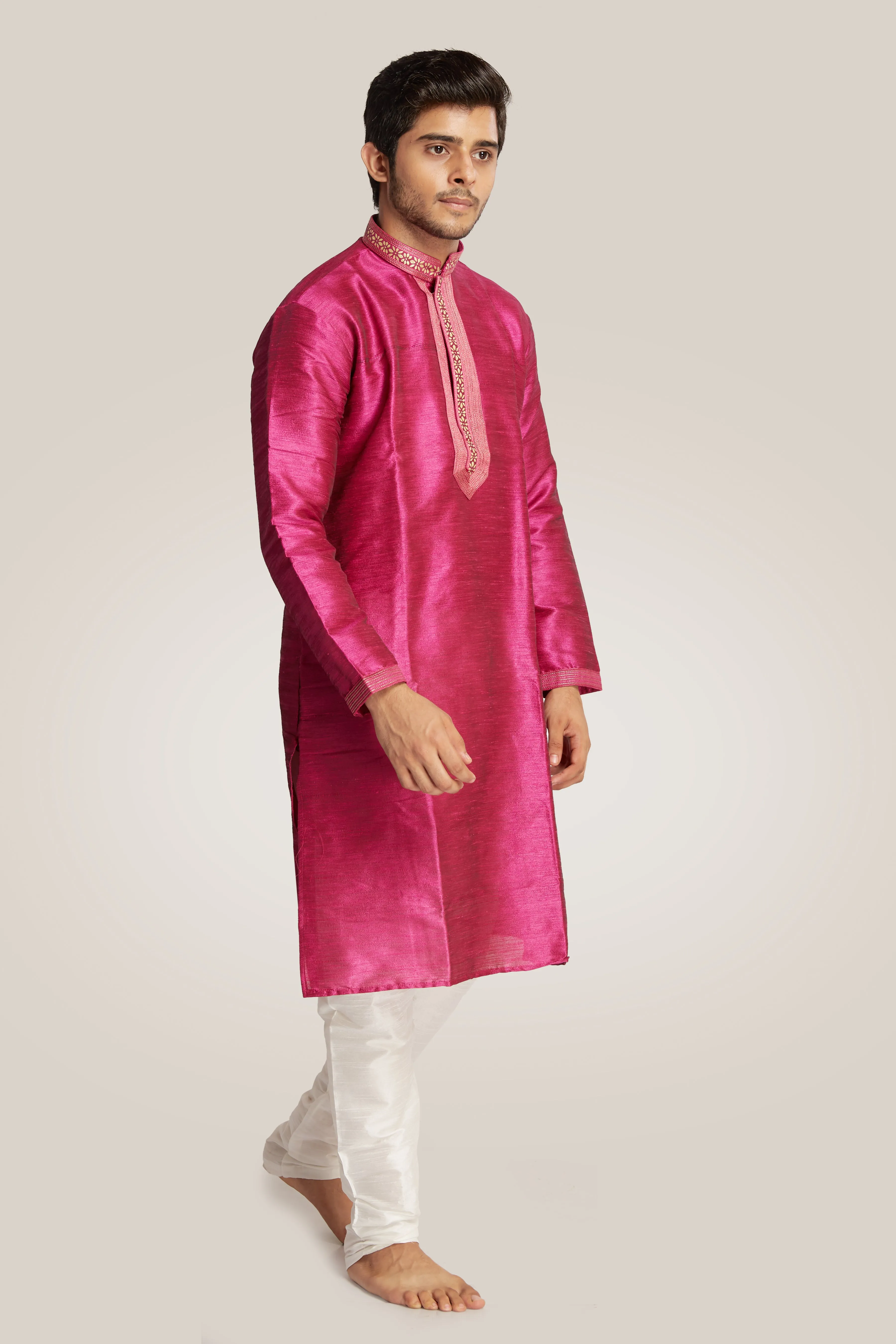 Glossed Regular Fit Kurta