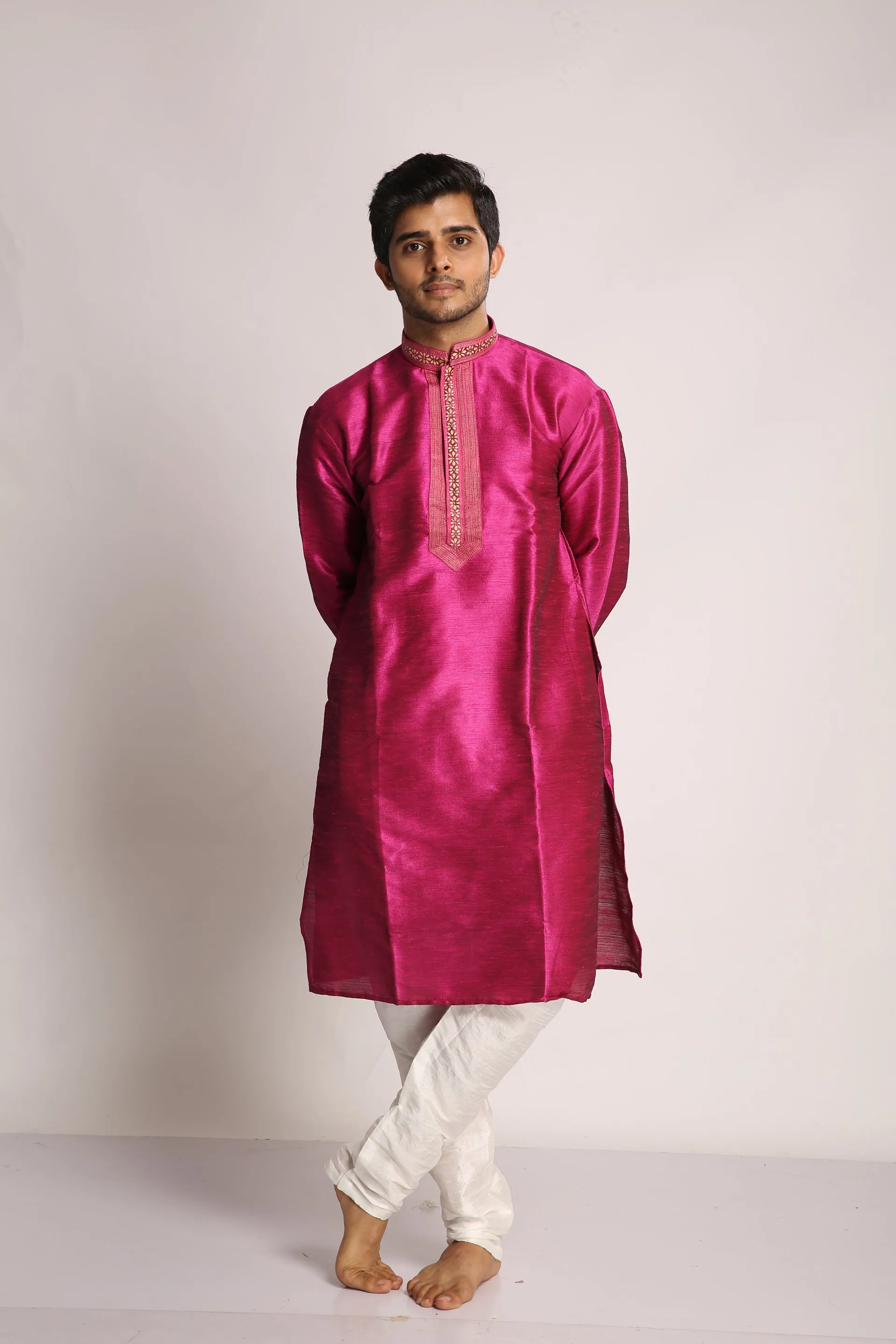 Glossed Regular Fit Kurta