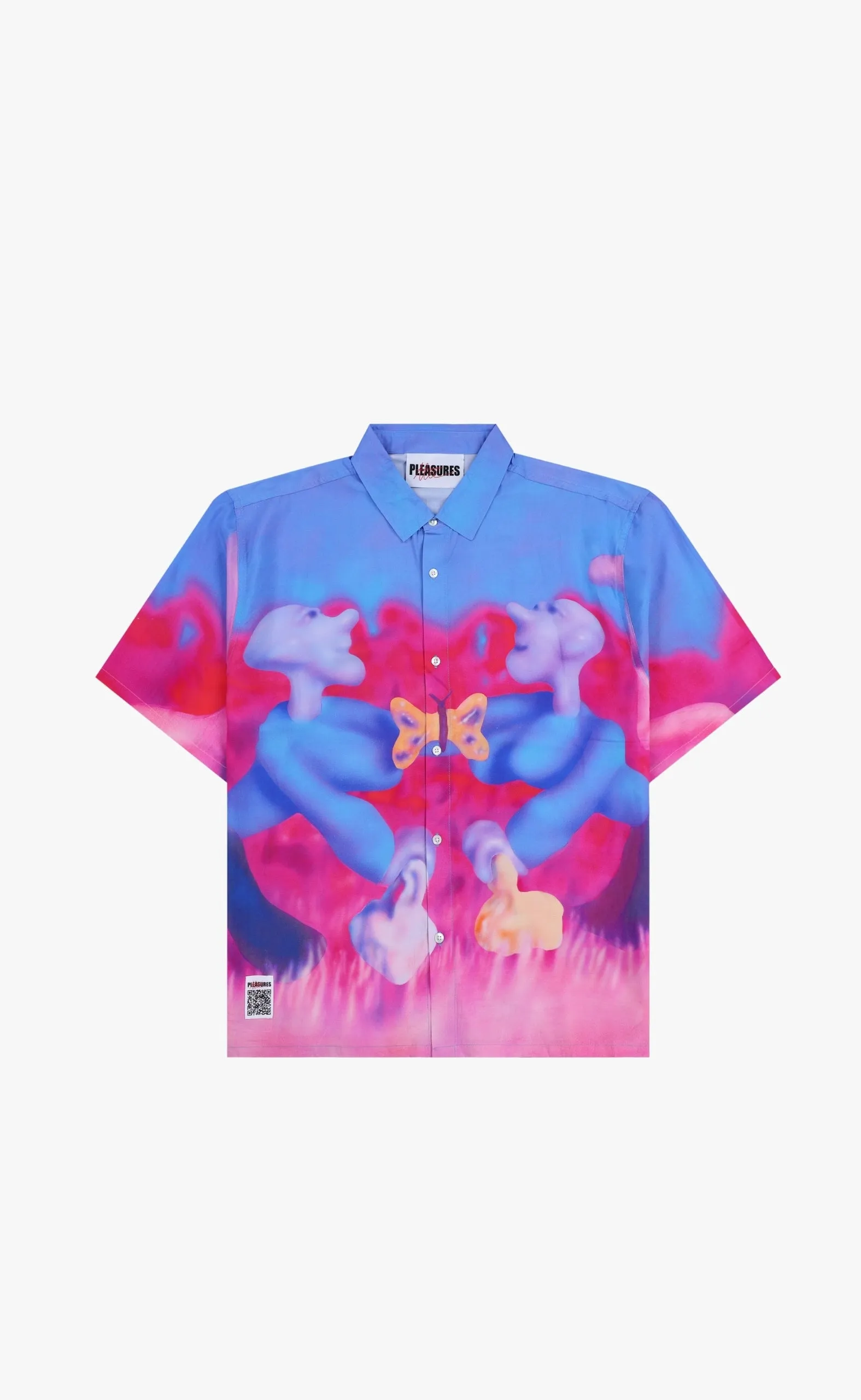 INTERACTION BUTTON DOWN PINK SHIRT