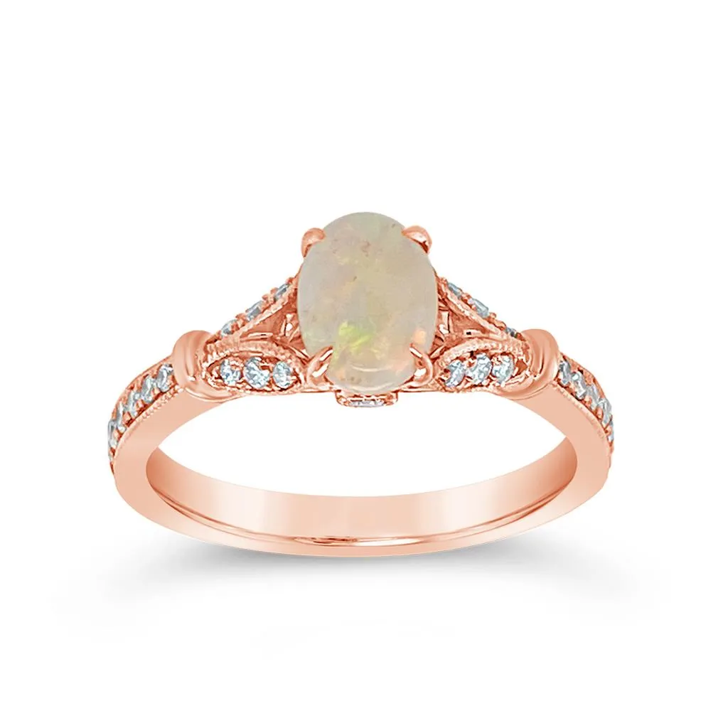 Irisa by Martin Binder Opal & Diamond Accent Ring