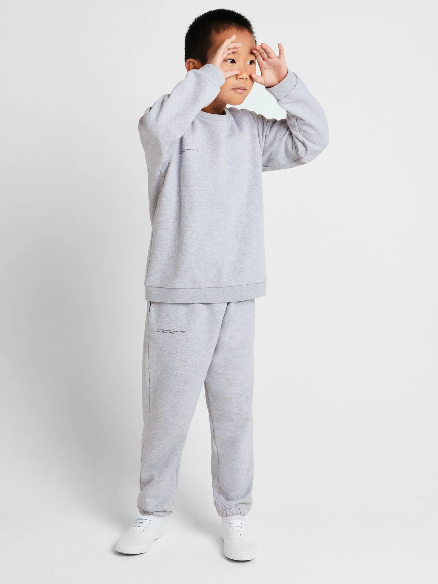 Kids' 365 Midweight Sweatshirt—grey marl