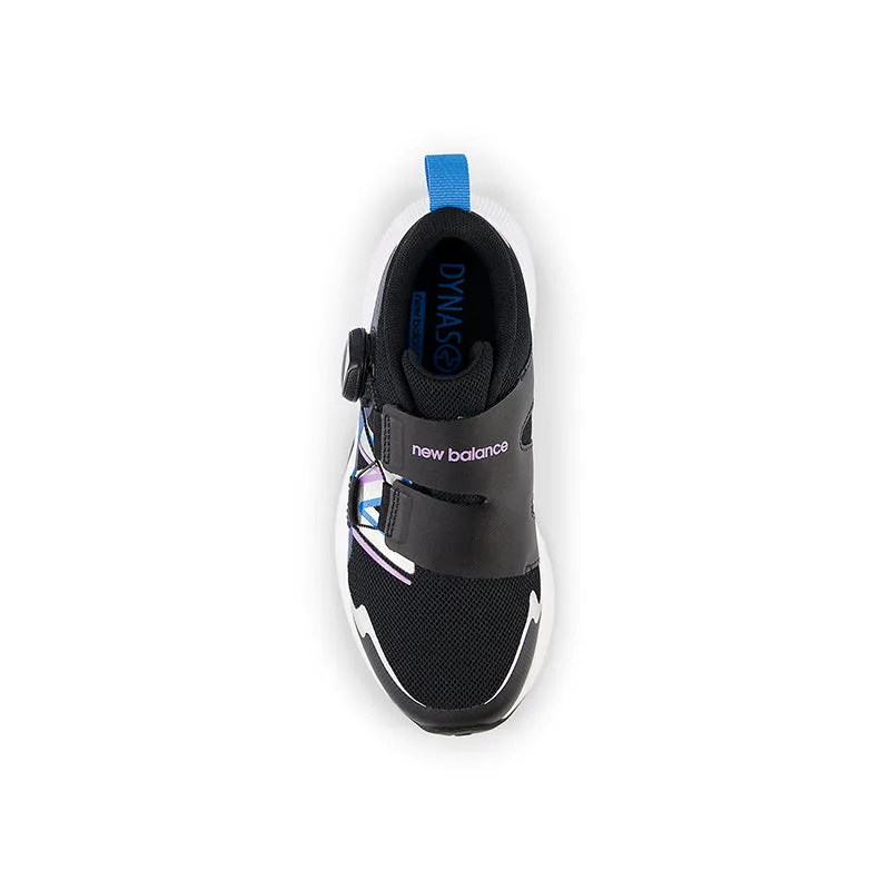 Kid's Grade School DynaSoft Reveal V4 BOA Black/Purple/Blue