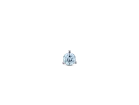 Lab-Grown Diamond ct. Mini Round Brilliant Solitaire Stud | Blue