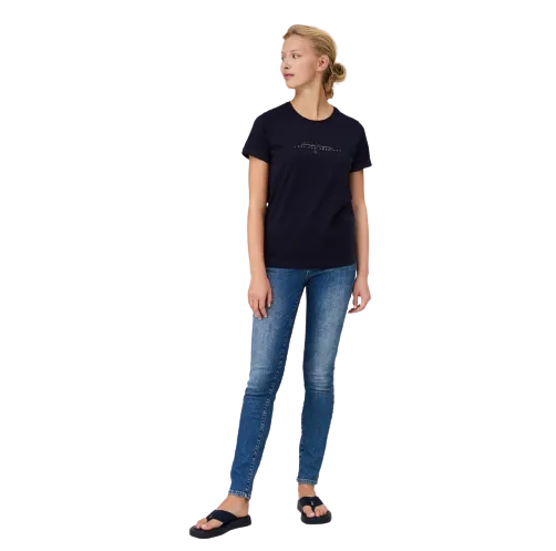 Lexington - Vanessa Organic Cotton T-Shirt Navy