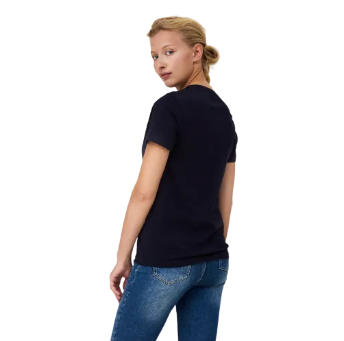 Lexington - Vanessa Organic Cotton T-Shirt Navy