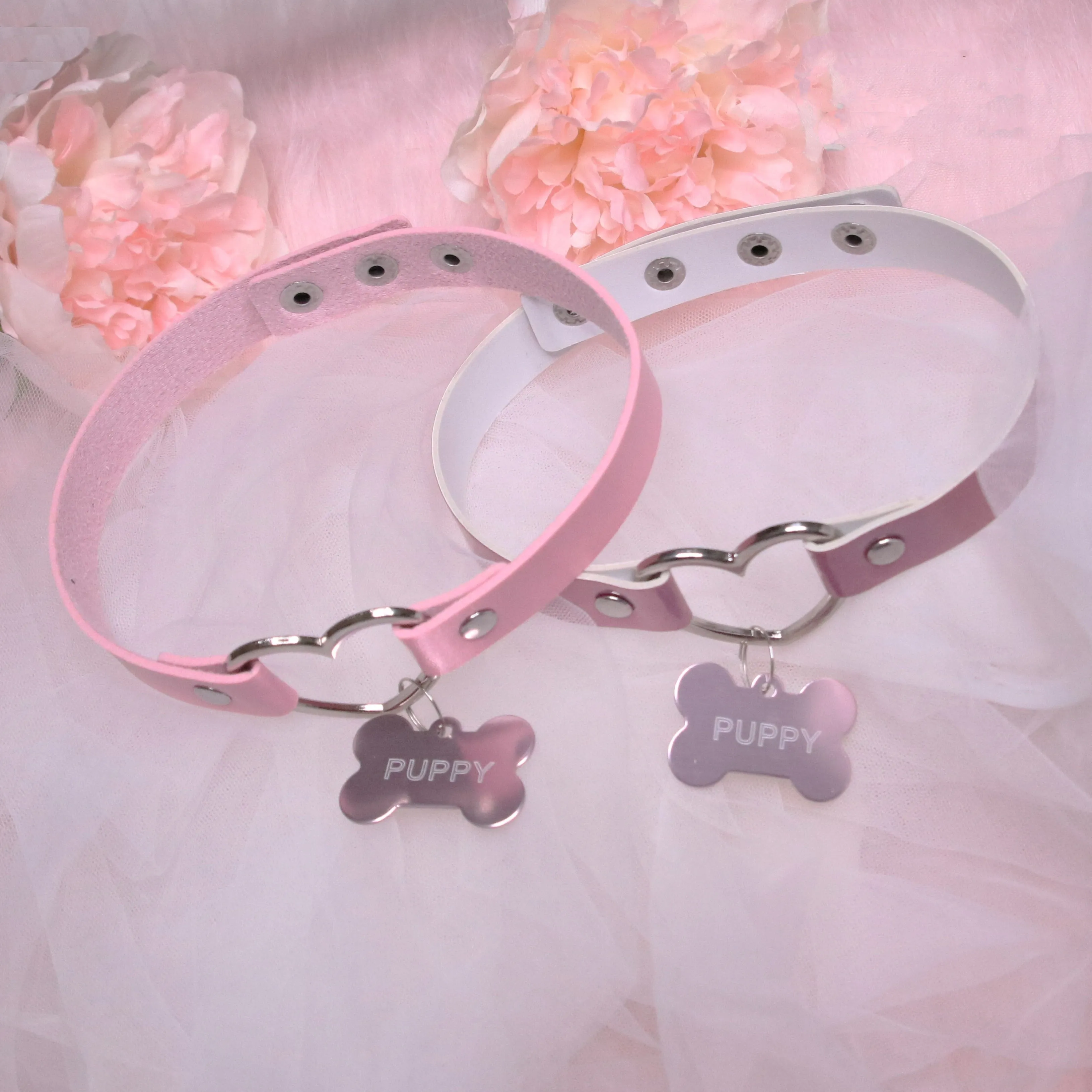 “LOVE&PUPPY” PINK CHOKER BY30405