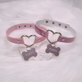 “LOVE&PUPPY” PINK CHOKER BY30405