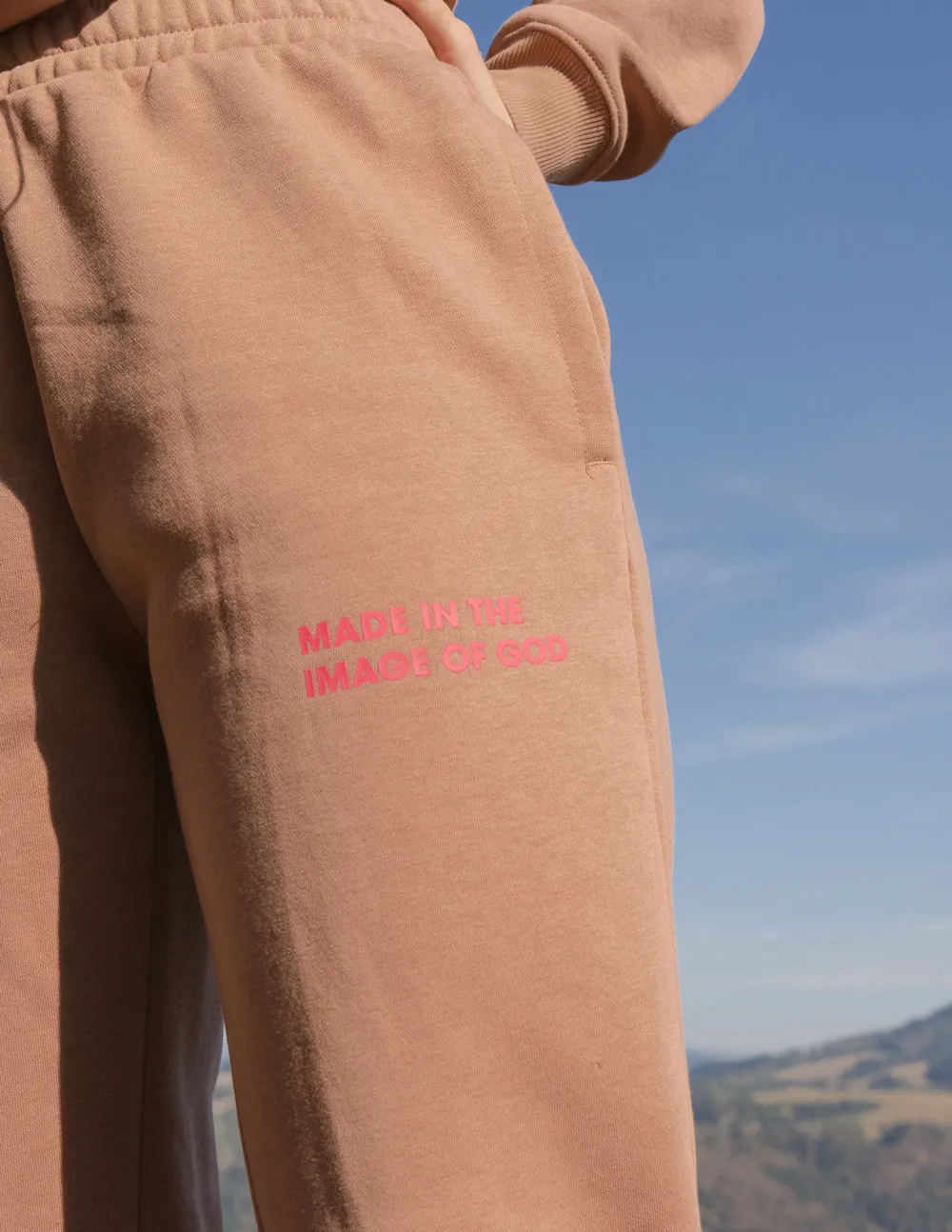 Made in the Image of God Brown Unisex Sweatpant